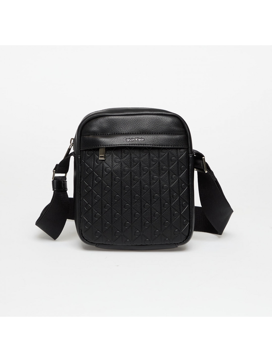 Taška Calvin Klein Emblem Aop Emboss Crossover Black Universal